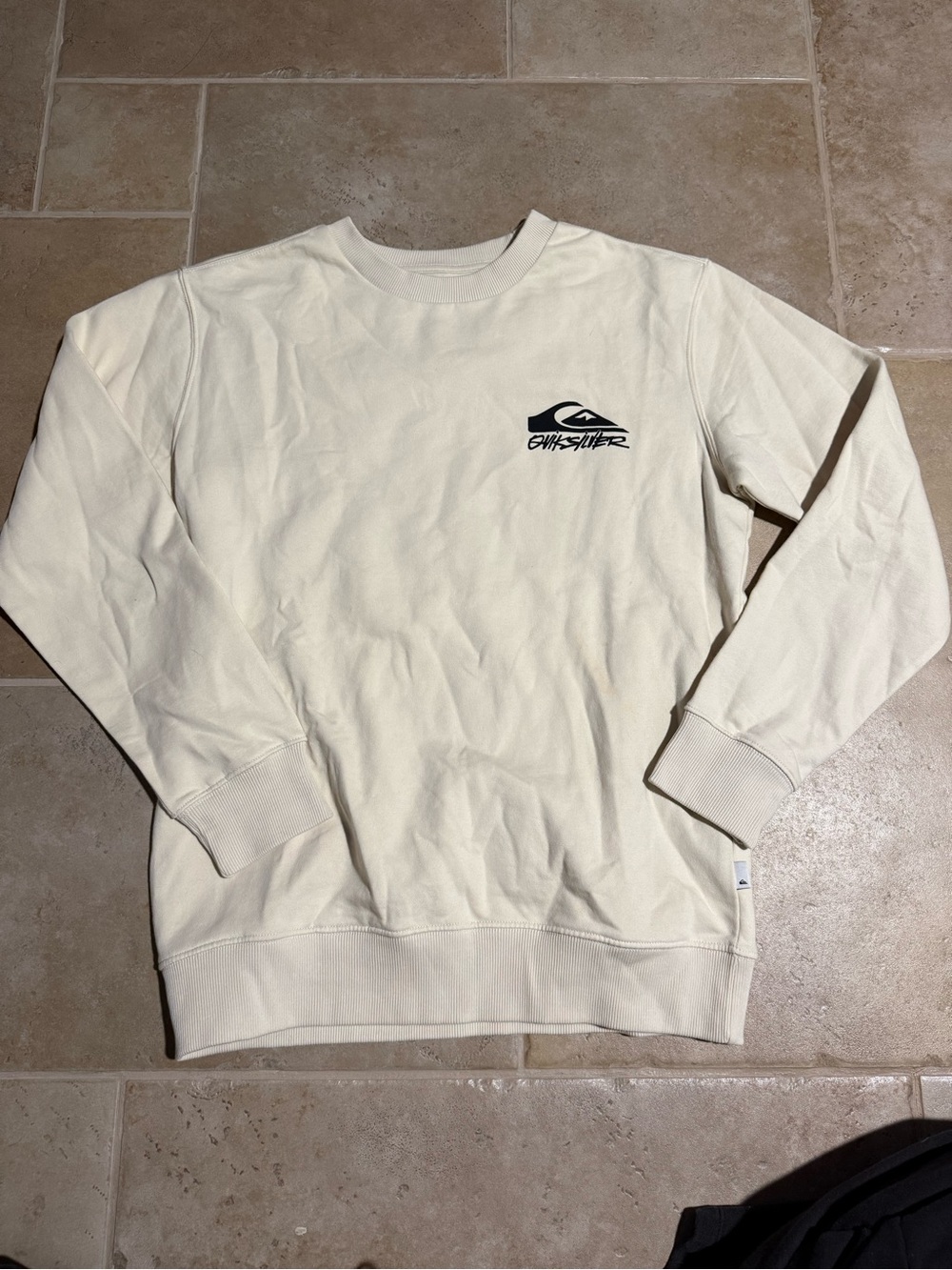 Quiksilver Women’s Cream Crewneck Sweatshirt